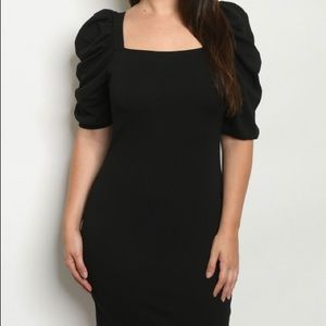 Black dress 1X-2X-3X